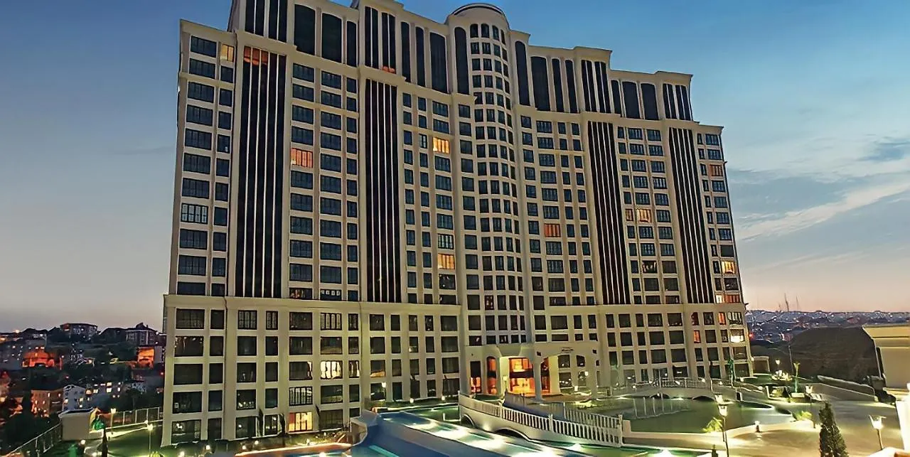 דירה איסטמבול Deluxia Palace Residence The Flat With A Pool View